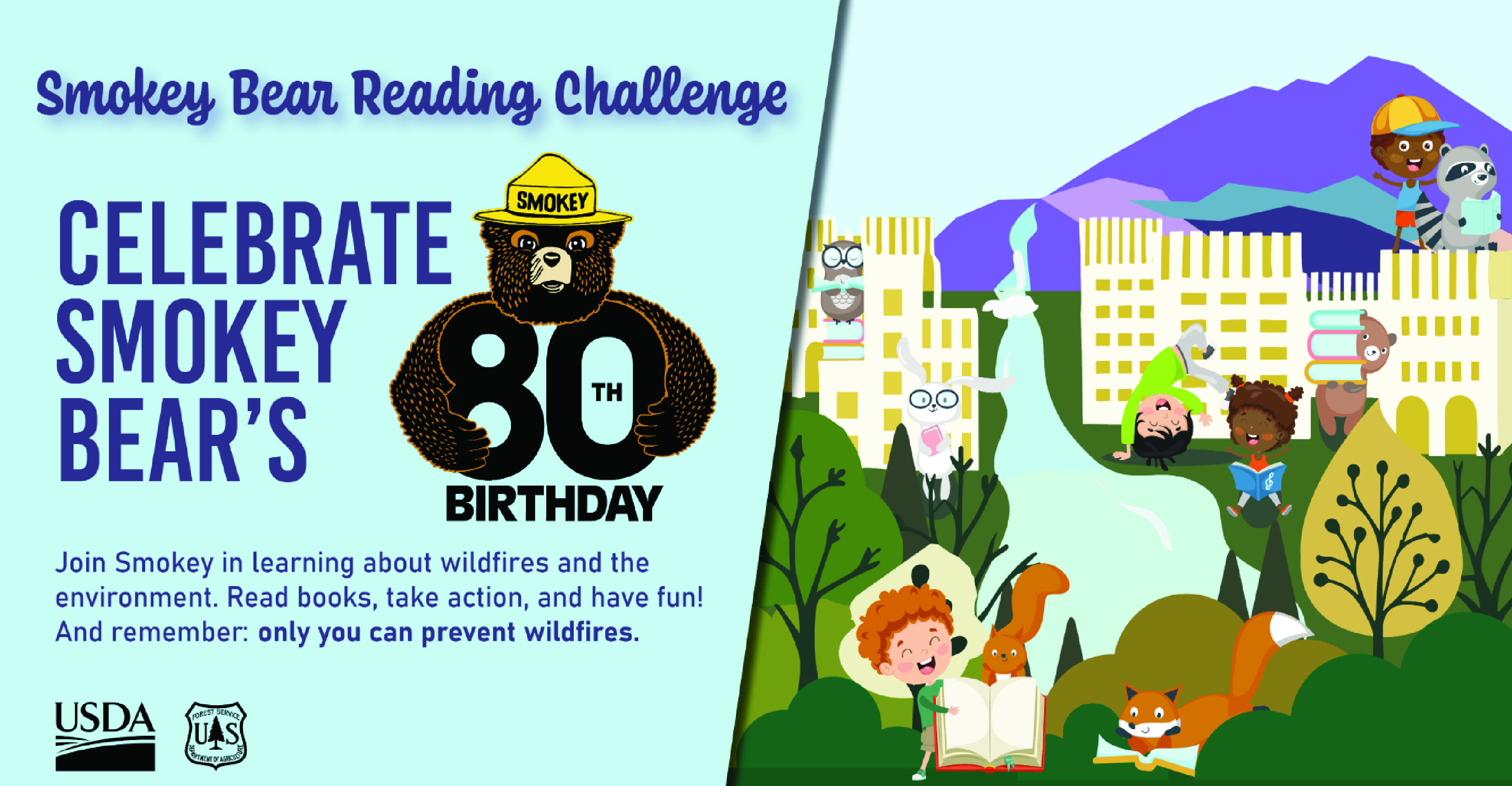 Smokey Bear Reading Challenge