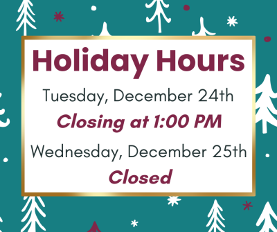 Holiday Hours