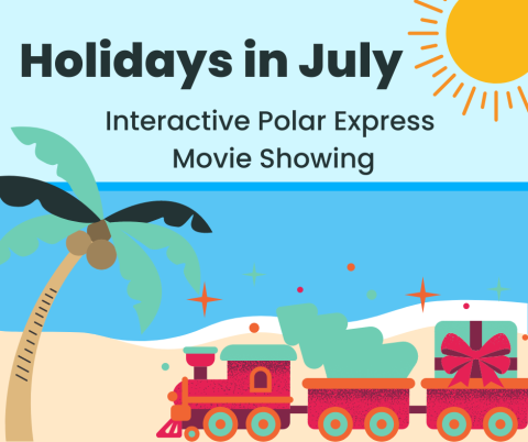 Holiday Train at the beach