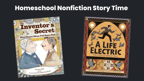 Homeschool Nonfiction Story Time with Book Covers 