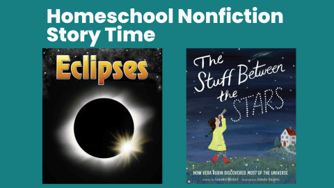 Homeschool Nonfiction Story Time with Book Covers 