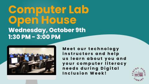 Computer Lab Open House