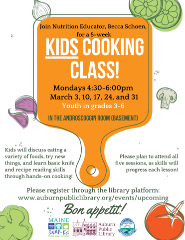 Kids Cooking Class 