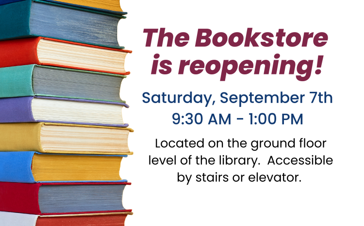 The Bookstore Reopens